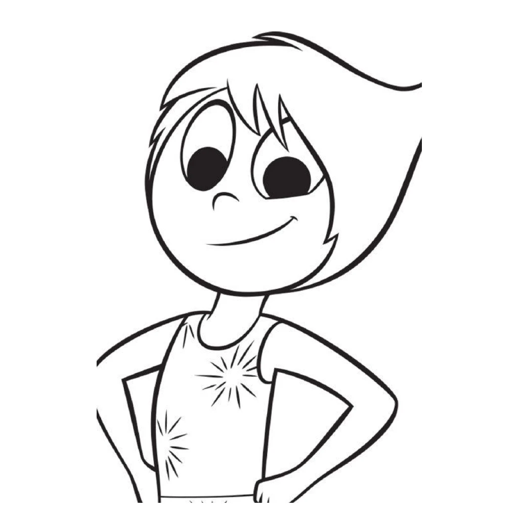 Fun Character coloring page to print for free