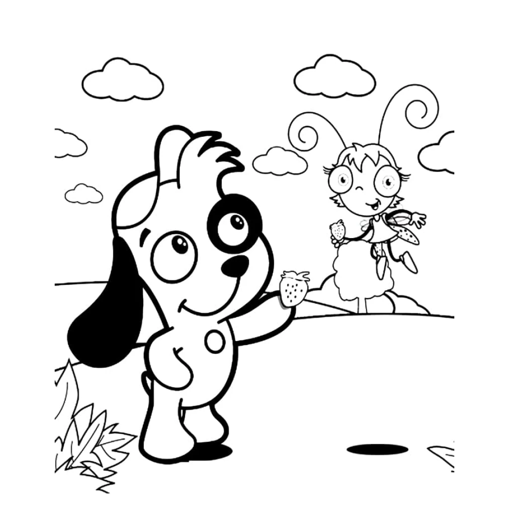Dibujo de Doki Y Hada para colorear e imprimir gratis