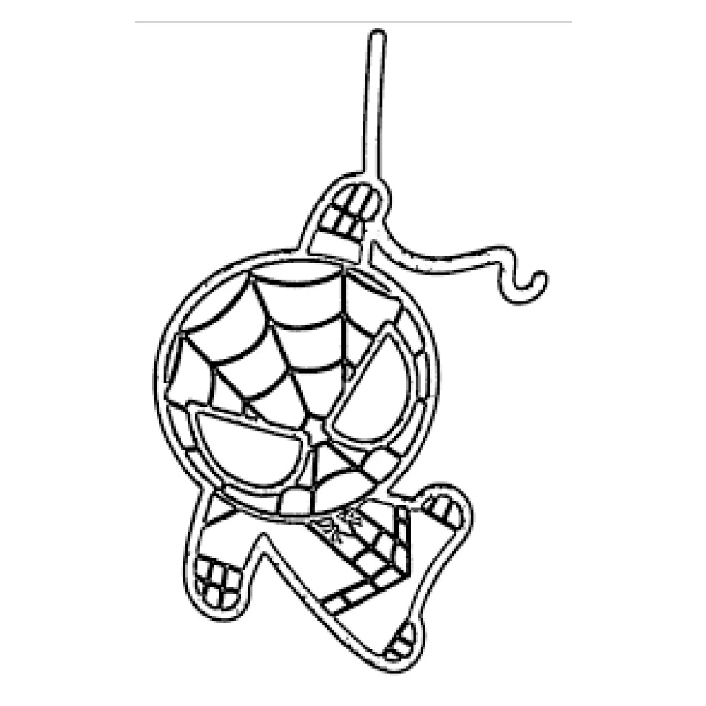 Dibujo de Spider-Man para colorear e imprimir gratis