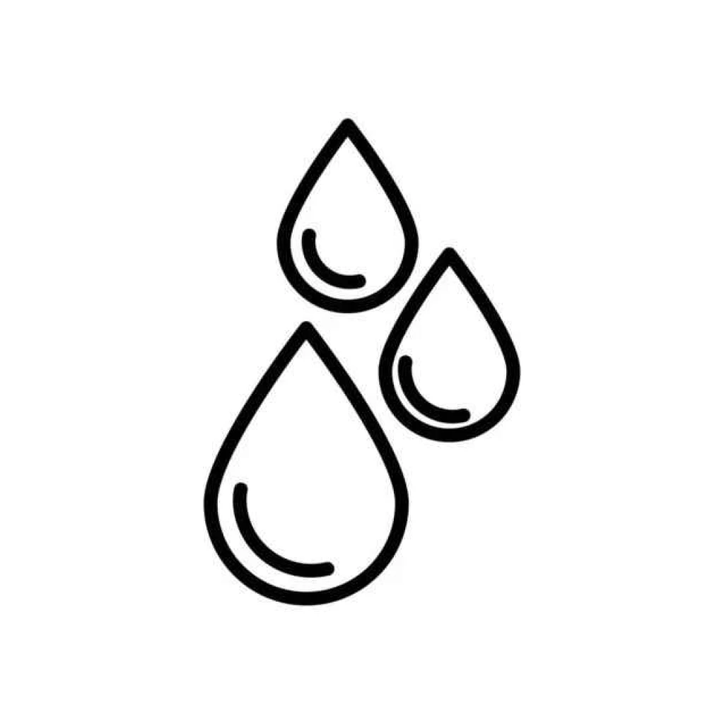 Desenho de Gotas De Água para colorir e imprimir grátis