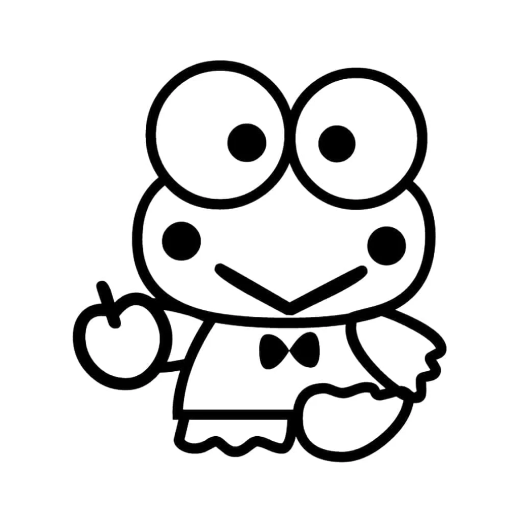 Dibujo de Páginas De Keroppi para colorear e imprimir gratis