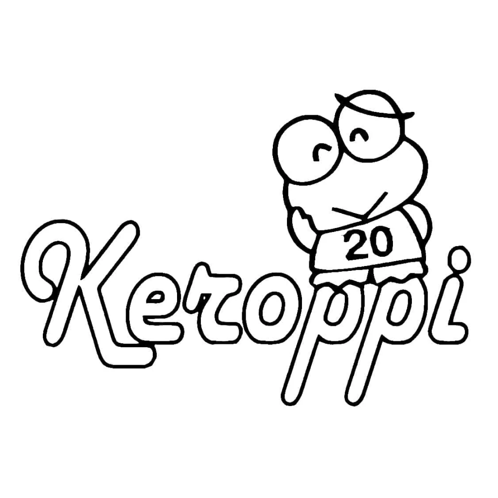Dibujo de Keroppi para colorear e imprimir gratis