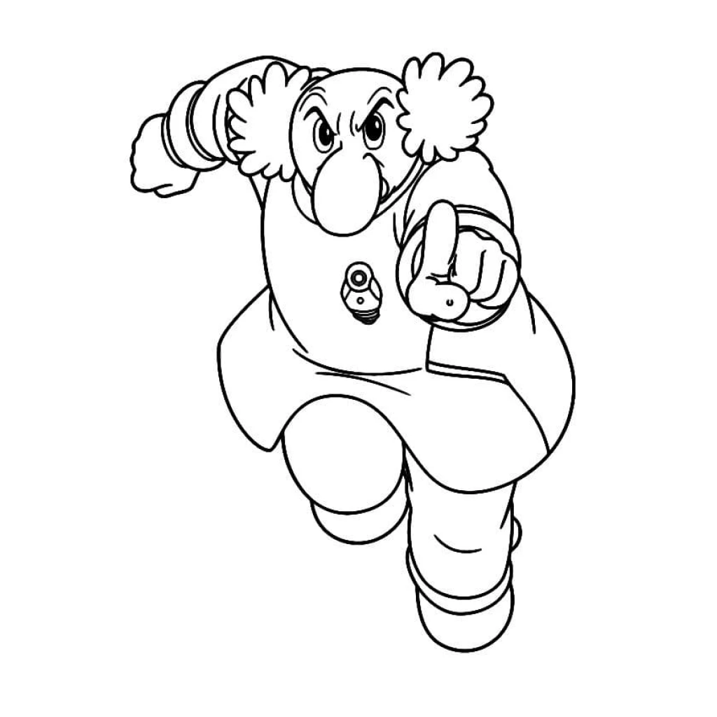 Ochanomizu From Astro Boy coloring page to print for free