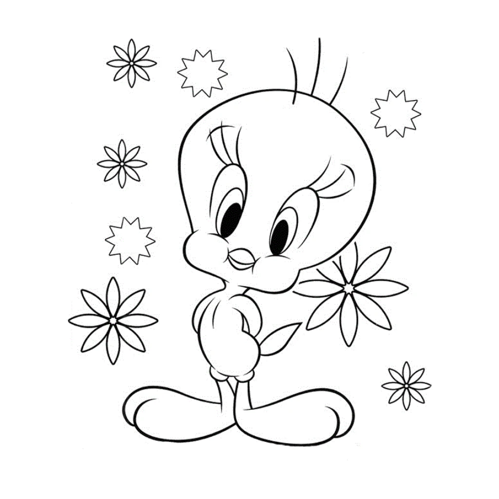 Dibujo de Piu Piu para colorear e imprimir gratis