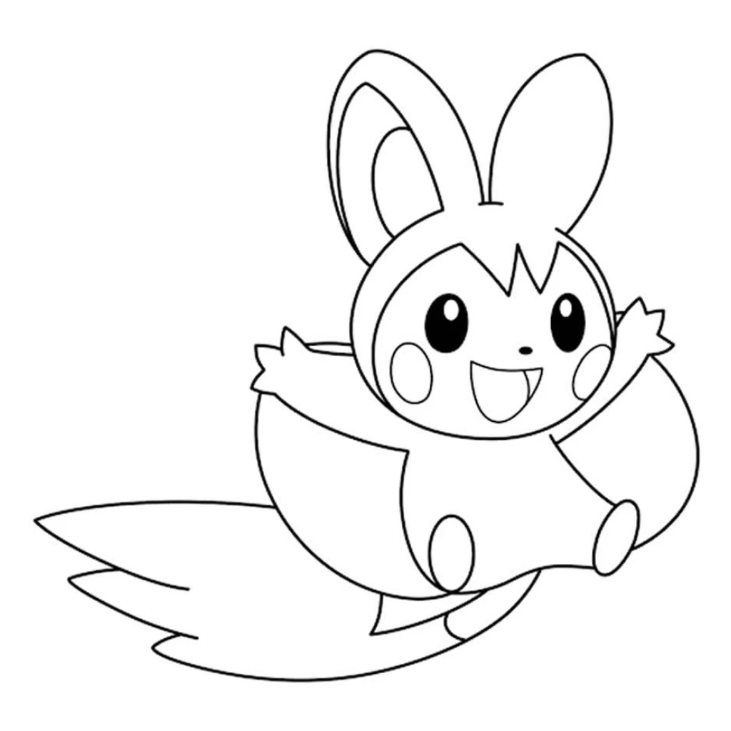 Dibujo de Pokémon para colorear e imprimir gratis