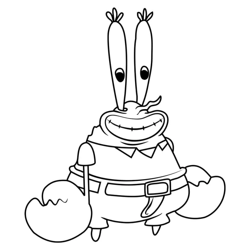 Dibujo de Tu Cangrejo para colorear e imprimir gratis
