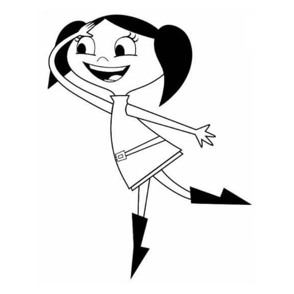 Luna From Show Da Luna coloring page to print for free
