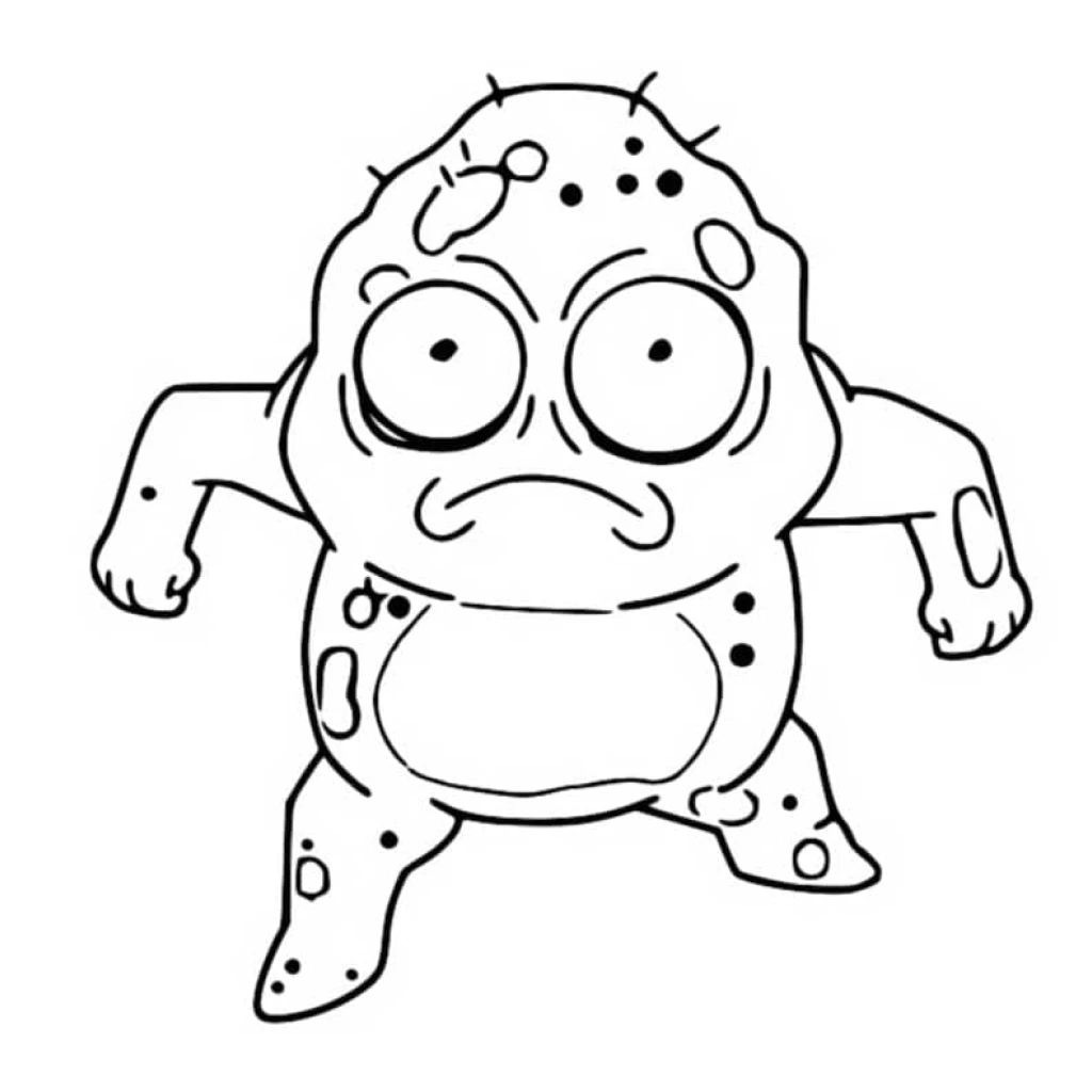 Dibujo de Goobler De Solar Opposites para colorear e imprimir gratis