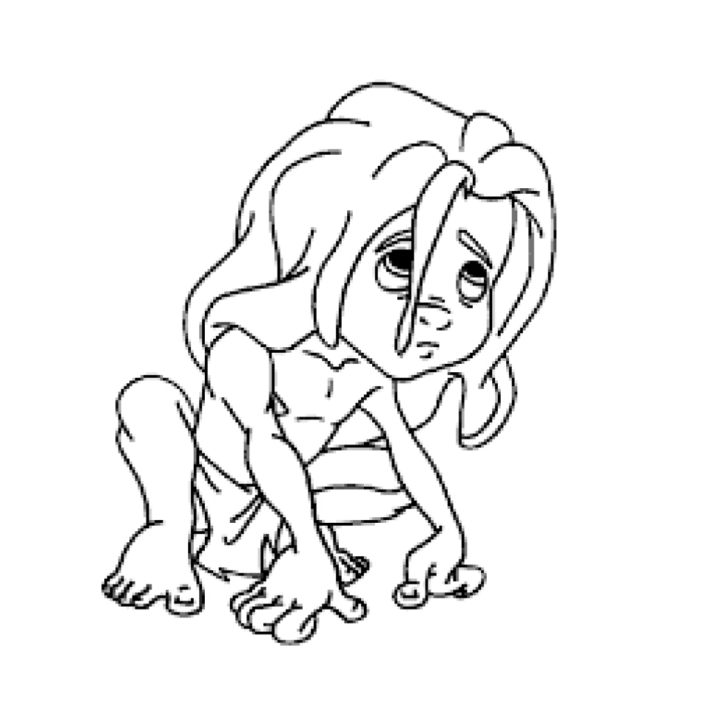 Tarzan the Wild Boy coloring page to print for free