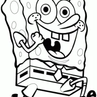Bob Esponja corriendo