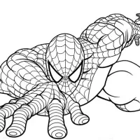 Homem-Aranha Escalando prédio