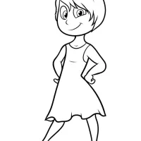 Personagem Alegria Divertidamente
