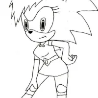 Personagem do desenho Sonic 3