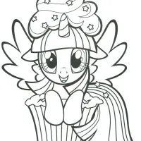 Pônei Com Cupcake