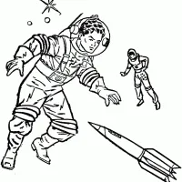 Astronautas No Espaço