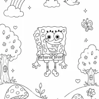 Bob Esponja En El Bosque Encantado