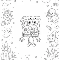 Bob Esponja En Halloween