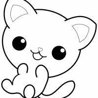 Gato Fofo Kawaii