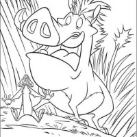 Rei Leão  Timão E Pumba