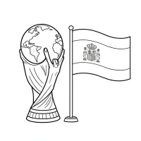 Taça da Copa do Mundo - Espanha na Final