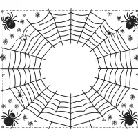 Teia De Aranha De Halloween